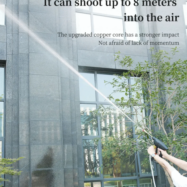 Akumuliatorinis aukšto slėgio plovimo įrenginys 24V