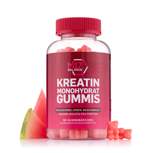 Kreatino Monohidrato Guminukai Watermelon 5000mg - 90 vnt.