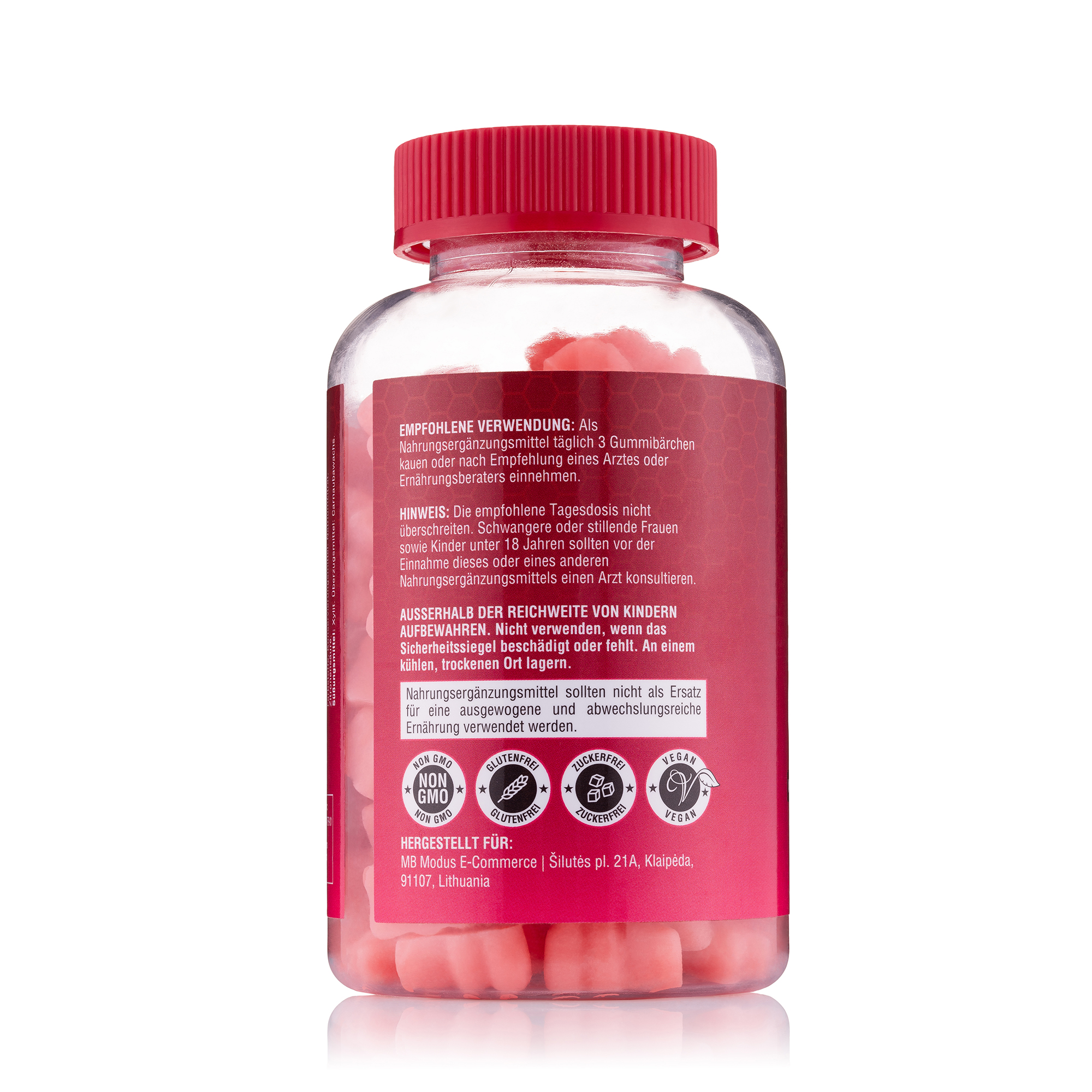 Kreatino Monohidrato Guminukai Watermelon 5000mg - 90 vnt.