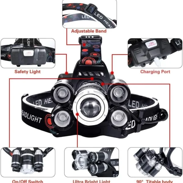 Modux galvos prožektorius