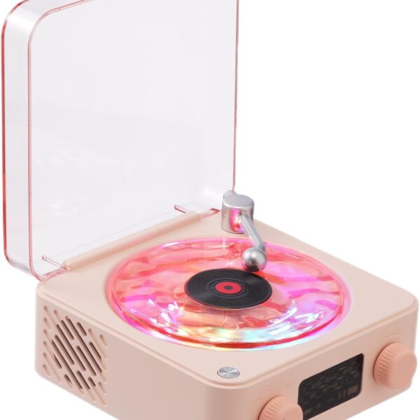 Retro Stiliaus "Vinyl" LED Muzikos Grotuvas