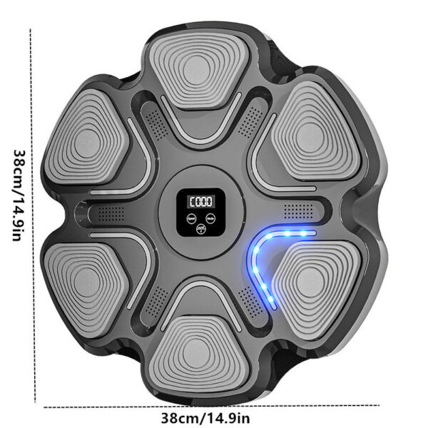 LED Bokso Treniruoklis su Pirštinėmis (Bluetooth versija)