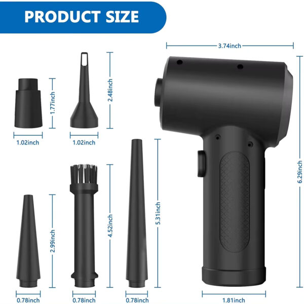 Elektrinis dulkių pūstuvas Air Duster 60W 51000 RPM