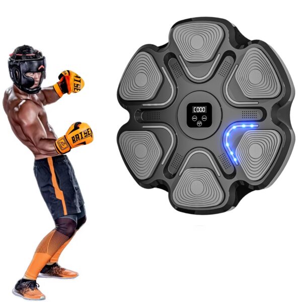 LED Bokso Treniruoklis su Pirštinėmis (Bluetooth versija)