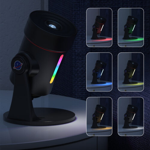 360° besisukantis žvaigždžių planetariumas projektorius (2025 m. versija)