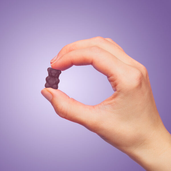 Melatonino Guminukai Miegui 5mg (Vynuogių Skonio) - 60 vnt.