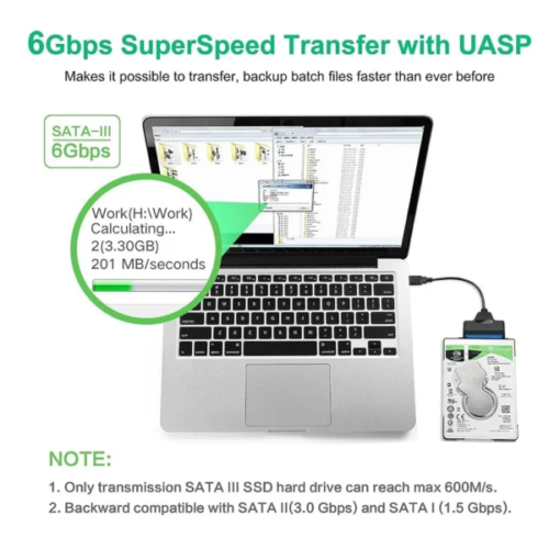 Adapteris USB į SATA 3.0