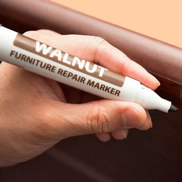 Baldų ir plokščių remonto rinkinys - žymekliai 6 vnt