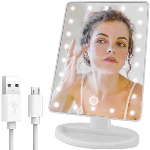 Kosmetinis veidrodis su LED apšvietimu Modux, 10,5 colio