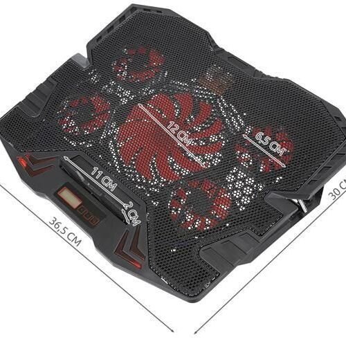 LCD kompiuterio aušinimo stovas su greičio valdymu
