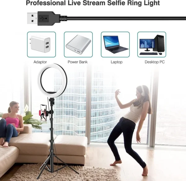 Modux LED žiedinė lempa