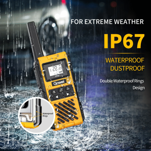 Gaswei G1 Pro IP67 radijo stotelės racijos (2 vnt.)