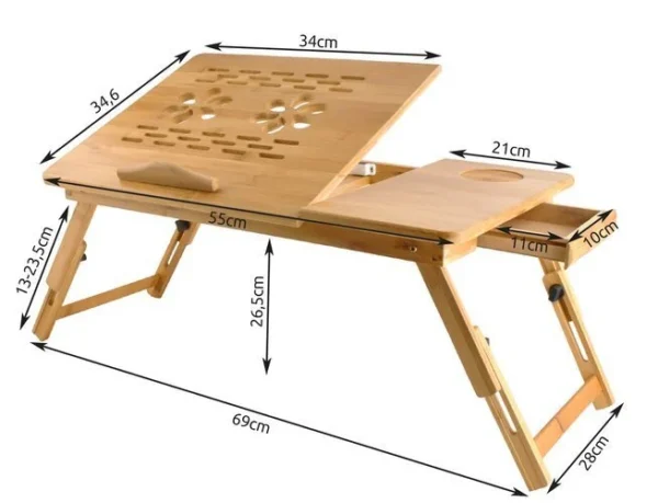 Nešiojamojo kompiuterio aušinimo staliukas