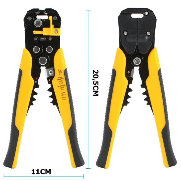 Universalios kabelių ir laidų nužievinimo replės