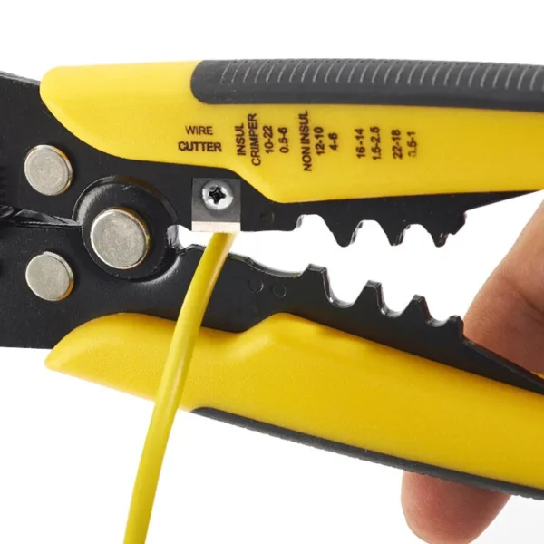 Universalios kabelių ir laidų nužievinimo replės