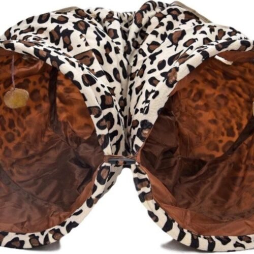 Žaislas katėms Leopardo Tunelis